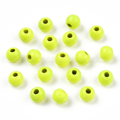 Spray Painted Alloy Beads&nbsp;PALLOY-TAC0044-50F-1