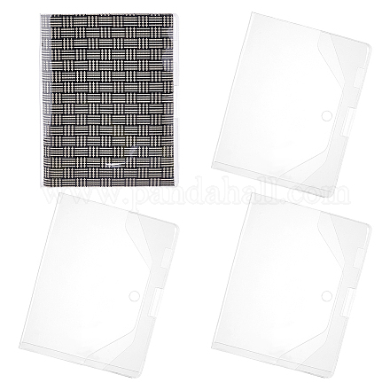 Rectangle A5 PVC Book Covers&nbsp;OFST-WH0050-012-1