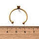 304 Stainless Steel Open Cuff Ring Components&nbsp;LS-STAS-M057-01A-G-3