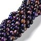 Natural Rainbow Tiger Eye Beads Strands&nbsp;G-NH0002-A01-B03-1