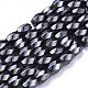 Magnetic Synthetic Hematite Beads Strands&nbsp;IM8x12mm602-1