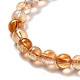 Natural Citrine Bead Strands&nbsp;X-G-P466-01E-4