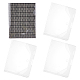 Rectangle A5 PVC Book Covers&nbsp;OFST-WH0050-012-1