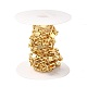 Rack Plating Brass Ring & Rectangle Link Chains&nbsp;CHC-I040-03G-3
