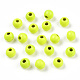 Spray Painted Alloy Beads&nbsp;PALLOY-TAC0044-50F-1