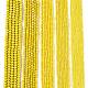 Electroplate Glass Beads Strands&nbsp;EGLA-A044-P3mm-B04-2