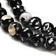 Assembled Synthetic Stone and Trochus Shell Beads Strands&nbsp;G-B128-08B-04-3