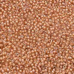MIYUKIラウンドロカイユビーズ  日本製シードビーズ  （rr3734)  11/0  2x1.3mm  穴：0.8mm  約1111個/10g&nbsp;X-SEED-G007-RR3734