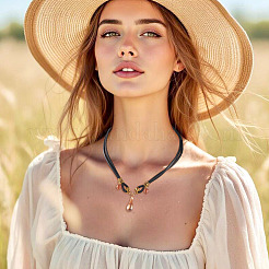 3Pcs Cowhide Leather Cord Double Layer Necklace Making&nbsp;AJEW-TA0002-77A