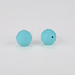 Round Silicone Focal Beads&nbsp;SI-JX0046A-46