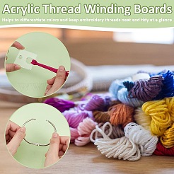 Acrylic Thread Winding Boards&nbsp;AJEW-BC0007-95B