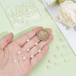 100Pcs Synthetic Luminous Stone Beads Strands&nbsp;G-SP0001-44A