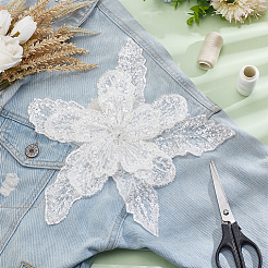 Plastic Imitation Pearl & Sequin Beading Appliques&nbsp;DIY-BC0012-60