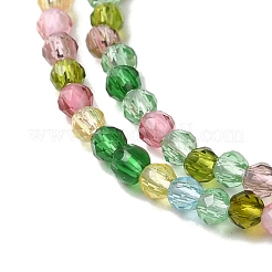 Transparent Glass Beads Strands&nbsp;EGLA-P061-03A