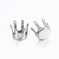 Non-Tarnish 304 Stainless Steel Rhinestone Claw Settings&nbsp;STAS-H376-64