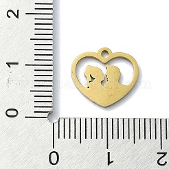 304 Stainless Steel Charms&nbsp;STAS-C097-38A-G