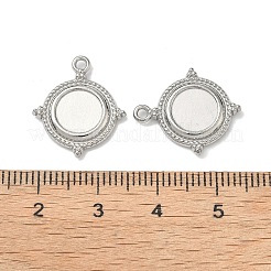 304 Stainless Steel Pendant Cabochon Settings&nbsp;STAS-I367-04P