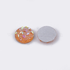 樹脂カボション  半円  ゴールデンロッド  12x3~3.5mm&nbsp;X-CRES-T012-01D