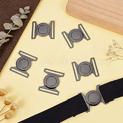 6 Sets Zinc Alloy Side Release Buckles&nbsp;FIND-BC0019-63B