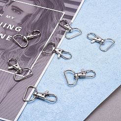 Zinc Alloy Swivel Lobster Claw Clasps&nbsp;PALLOY-YW0001-02P