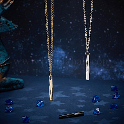 3Pcs 3 Colors 304 Stainless Steel Pendants&nbsp;STAS-UN0034-44