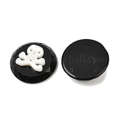 Natural Black Onyx(Dyed & Heated) with Natural White Shell Pendants&nbsp;SSHEL-B006-09