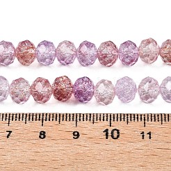 Transparent Glass Beads Strands&nbsp;GLAA-T023-6mm-A03