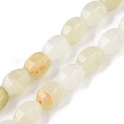 Natural Golden Silk Jade Beads Strands&nbsp;G-T138-78