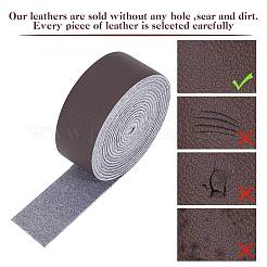 Flat Microfiber Imitation Leather Cord&nbsp;LC-WH0006-07B-03