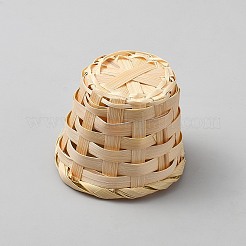 Mini Bamboo Basket&nbsp;AJEW-WH20070-325
