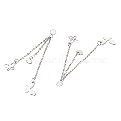 304 Stainless Steel Cable Chain Ear Nuts&nbsp;PALLOY-JF04320