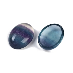 天然のカラフルな蛍石カボション  オーバル  20x14.5x6mm&nbsp;G-H288-01G