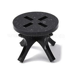 アクリルスポーツテニス収納ラック  ブラック  5x2.9cm&nbsp;PW-WG20278-01