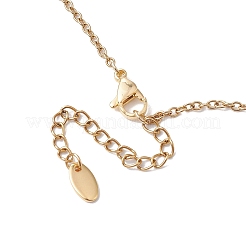 Bowknot Alloy Shell Pearl Beaded Necklaces&nbsp;NJEW-JN04819