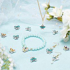 20Pcs 4 Colors Handmade Porcelain Beads&nbsp;PORC-NB0001-09