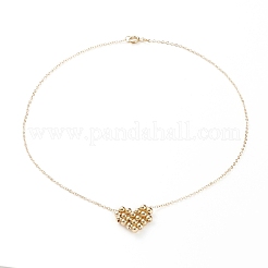 Brass Pendant Necklaces&nbsp;NJEW-JN03273-02