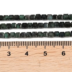 Natural Emerald Beads Strands&nbsp;G-B175-C05-3x3mm
