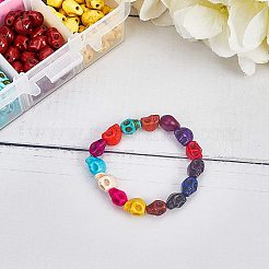 15 Colors Dyed Synthetic Turquoise Beads&nbsp;G-GA0001-02