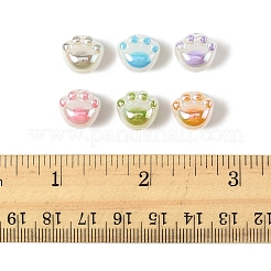 32Pcs UV Plating Acrylic Beads&nbsp;MACR-FS0002-10