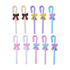 30Pcs 5 Colors Resin Canochons&nbsp;RESI-CJ0001-159