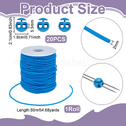 1 Roll Hollow Pipe PVC Tubular Synthetic Rubber Cord&nbsp;RCOR-UN0001-03B