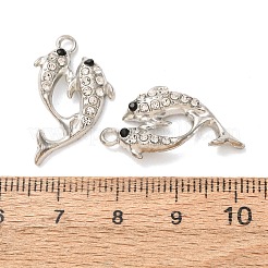 Alloy Rhinestone Pendants&nbsp;RB-CBAA987-15P