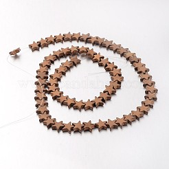 Electroplate Non-magnetic Synthetic Hematite Bead Strands&nbsp;G-F300-24C-F08