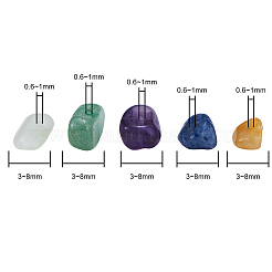 Natural Gemstone Chip Beads&nbsp;G-CJ0001-24