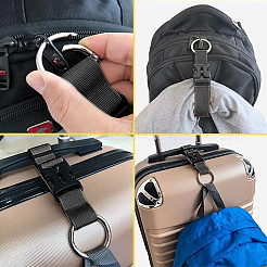 PP Adjustable Luggage Straps&nbsp;AJEW-WH20006-83B