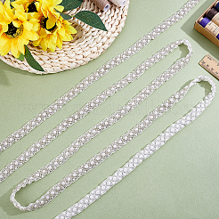 5Yards Polyester Lace Ribbons&nbsp;OCOR-ME0001-65B