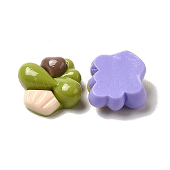 Opaque Resin Decoden Cabochons&nbsp;CRES-B019-06
