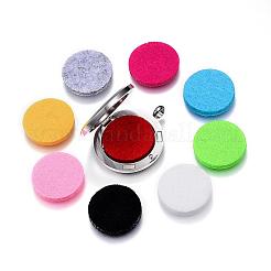 304 Stainless Steel Diffuser Locket Pendants&nbsp;STAS-D157-14