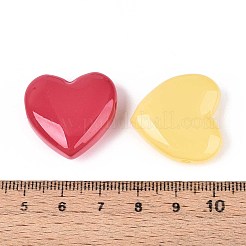 Dyed & Heated Imitation Jade Glass Beads&nbsp;GLAA-T023-44M