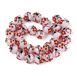 Handmade Lampwork Enamel Beads&nbsp;LAMP-T023-23K